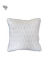 20s Cotton Cushion Cover in Block Print with Piping